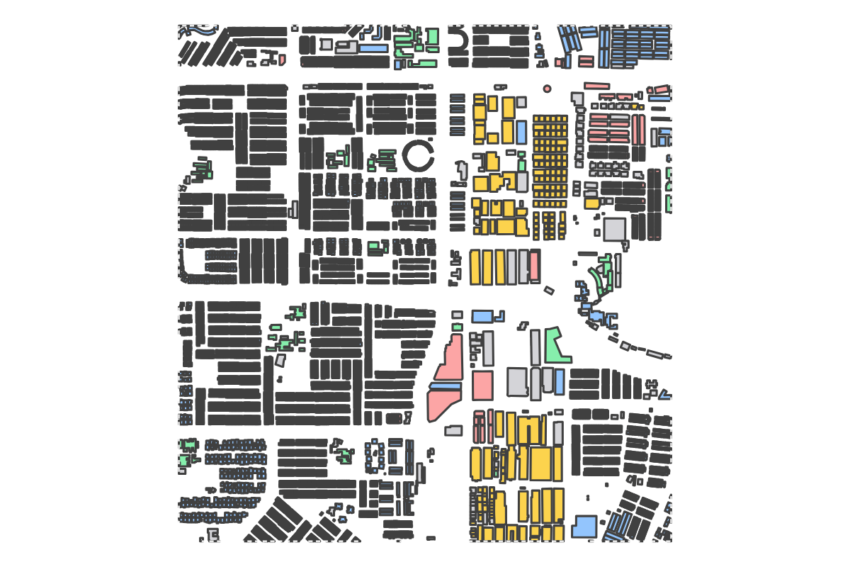 Program breakdown map