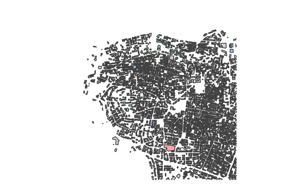 Program breakdown map