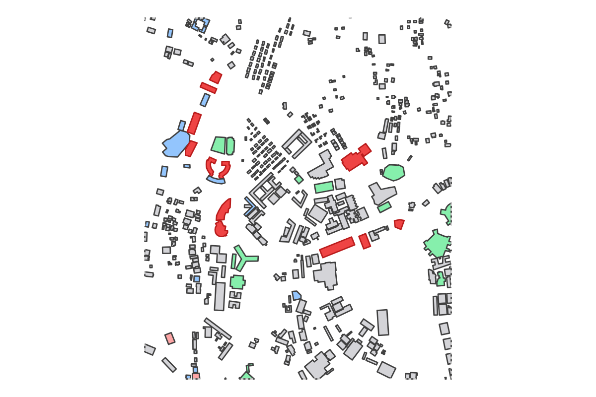 Program breakdown map