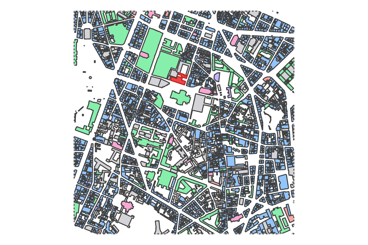 Program breakdown map