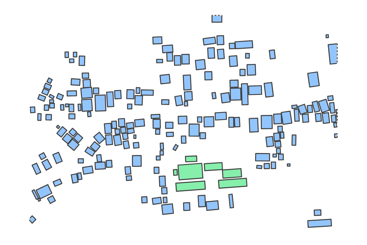 Program breakdown map