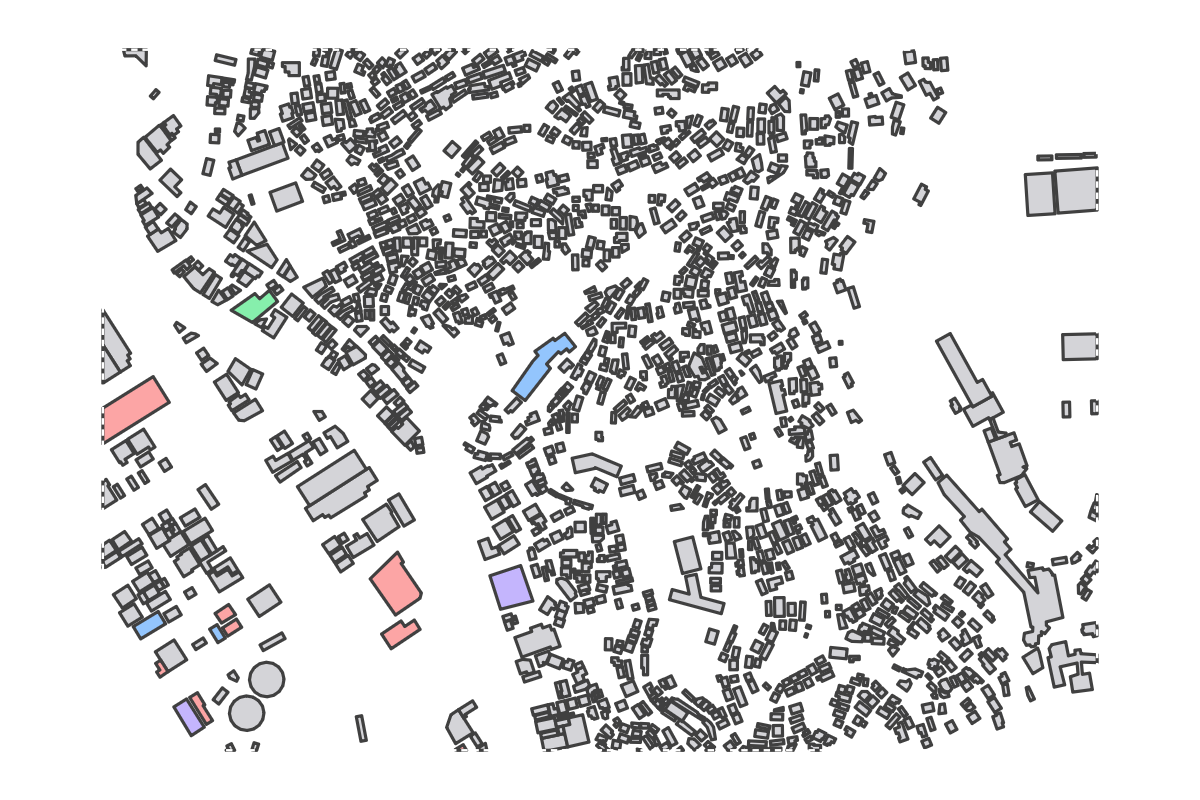 Program breakdown map