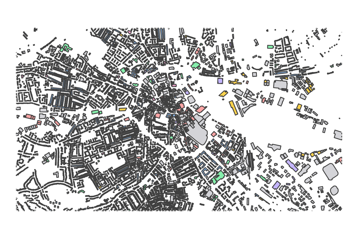 Program breakdown map