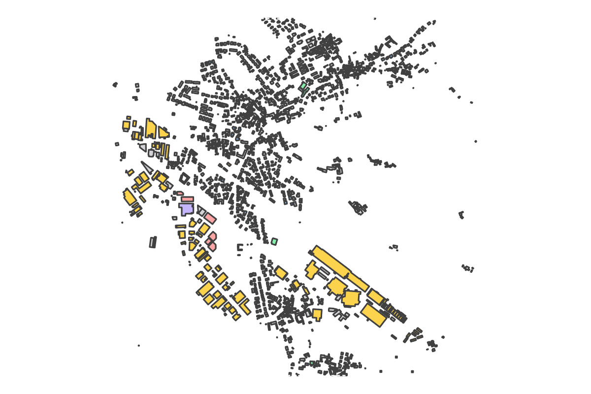 Program breakdown map