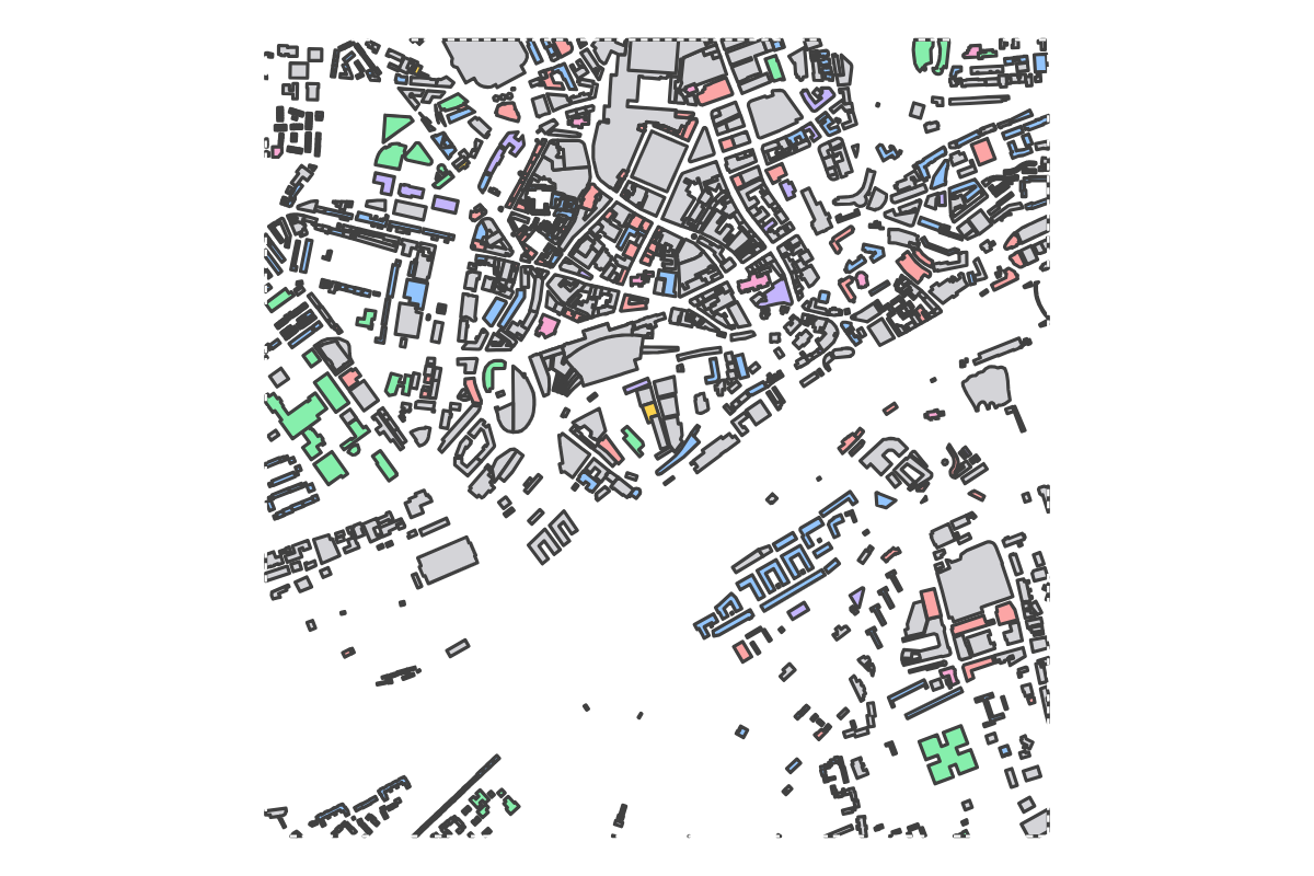 Program breakdown map