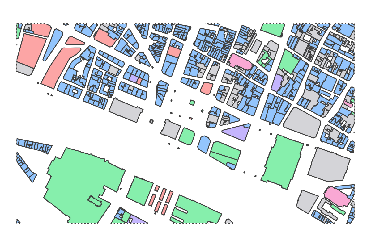 Program breakdown map
