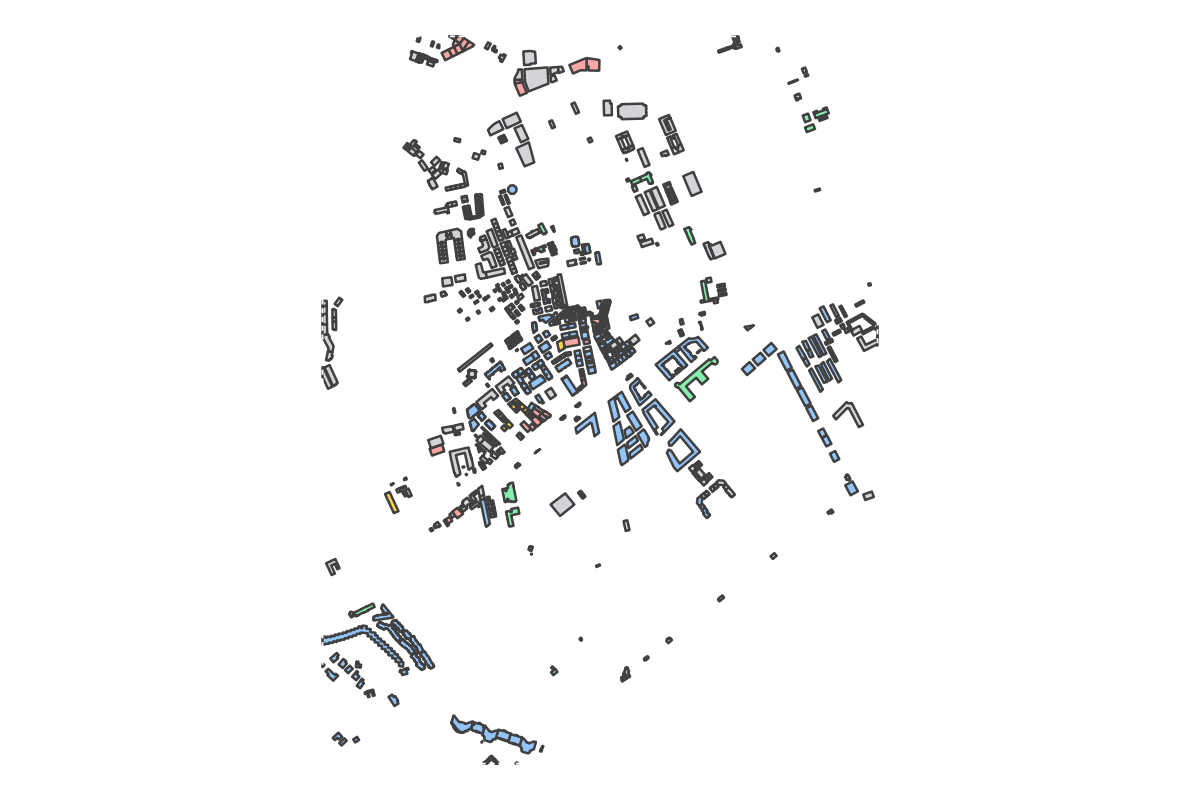 Program breakdown map