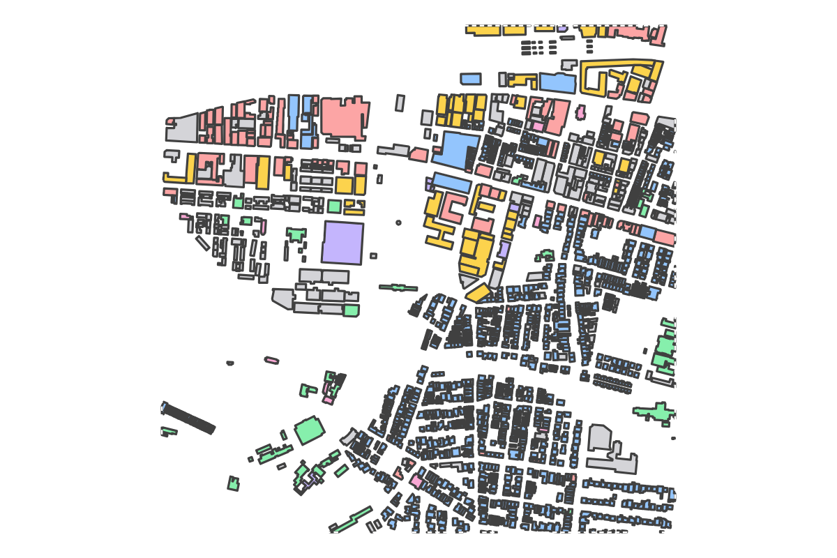 Program breakdown map