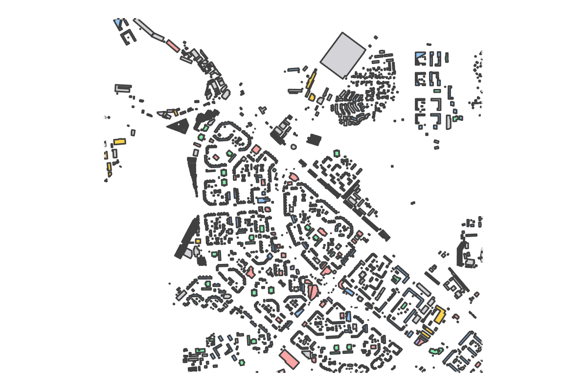 Program breakdown map