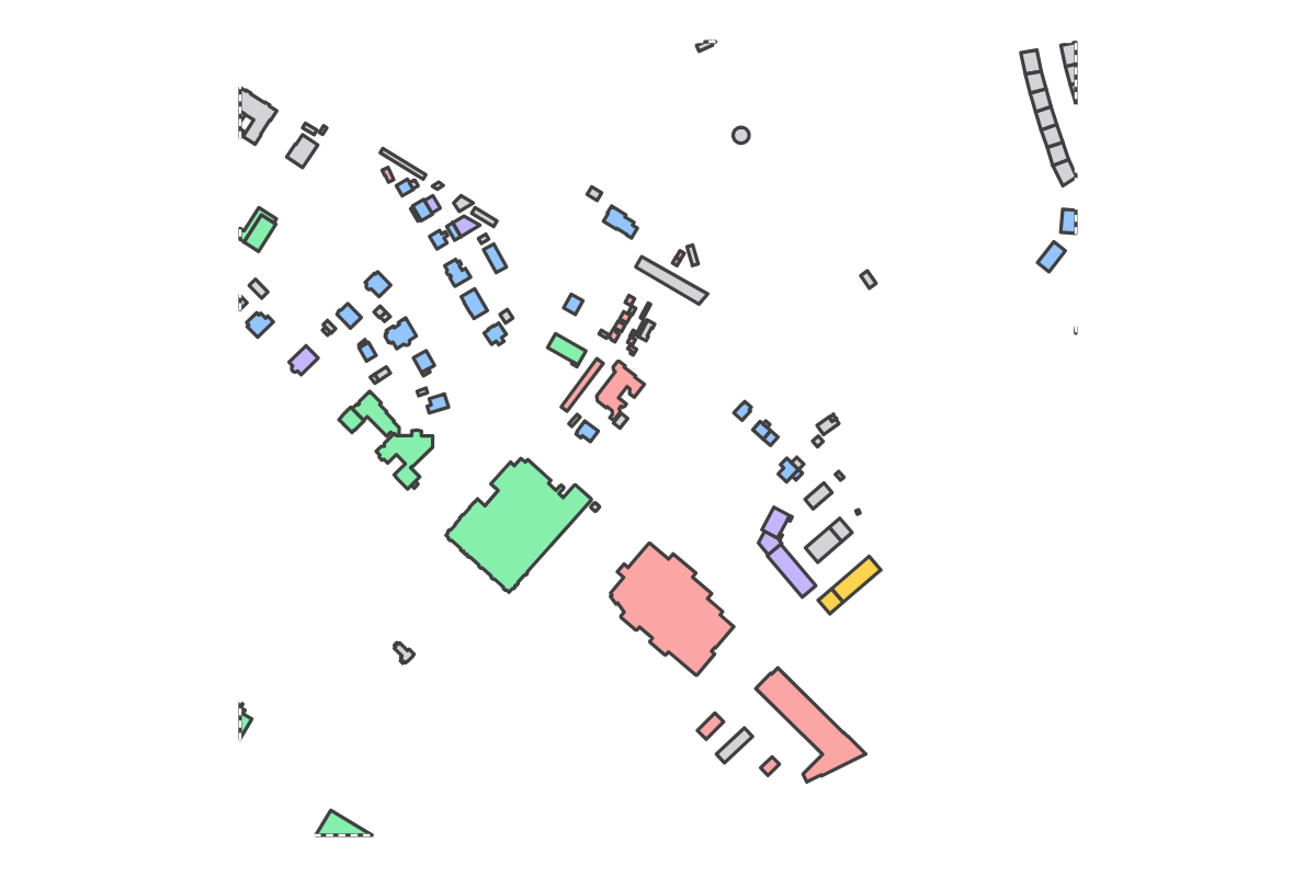 Program breakdown map