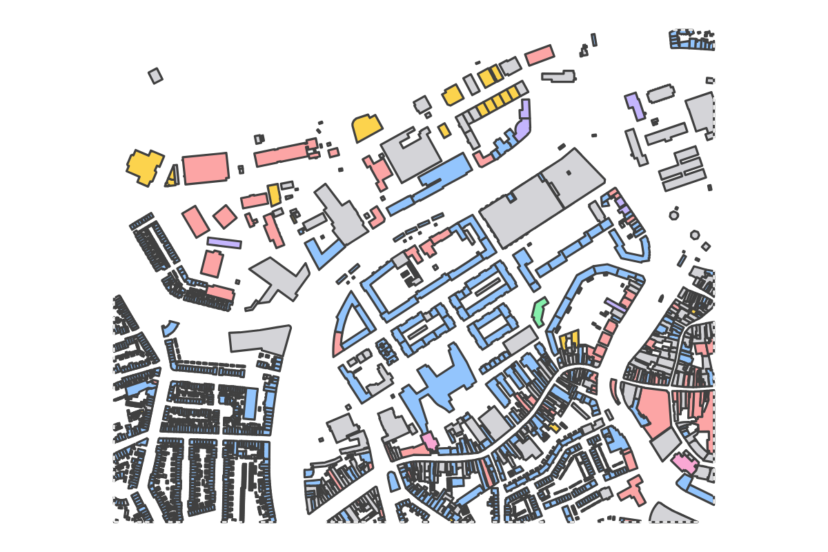 Program breakdown map