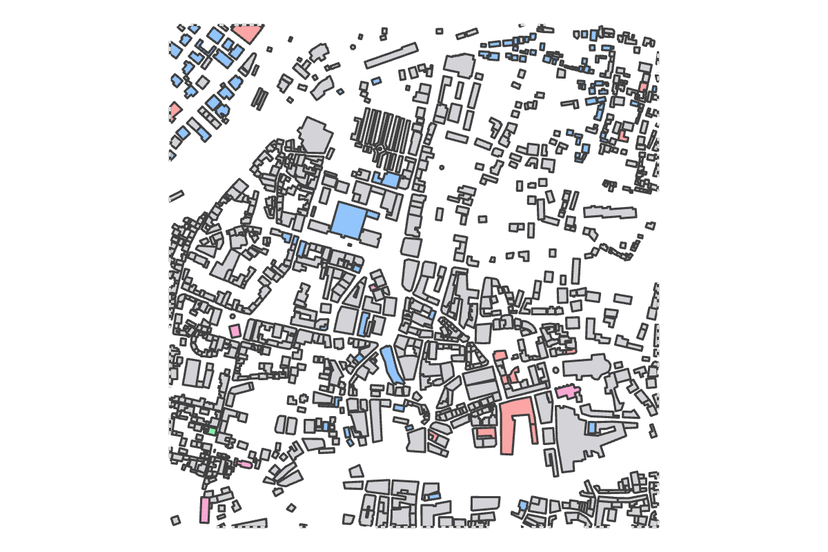 Program breakdown map