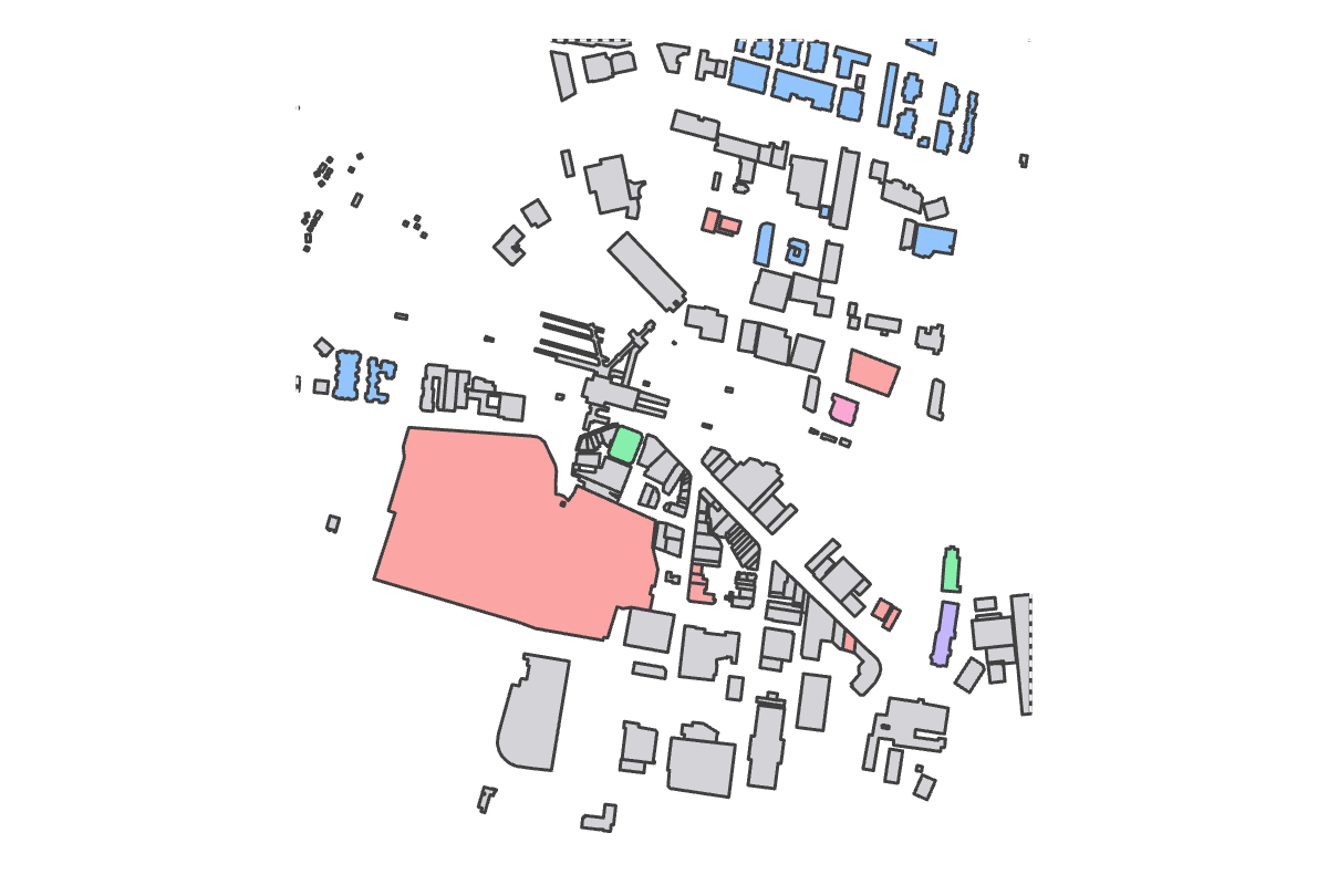 Program breakdown map