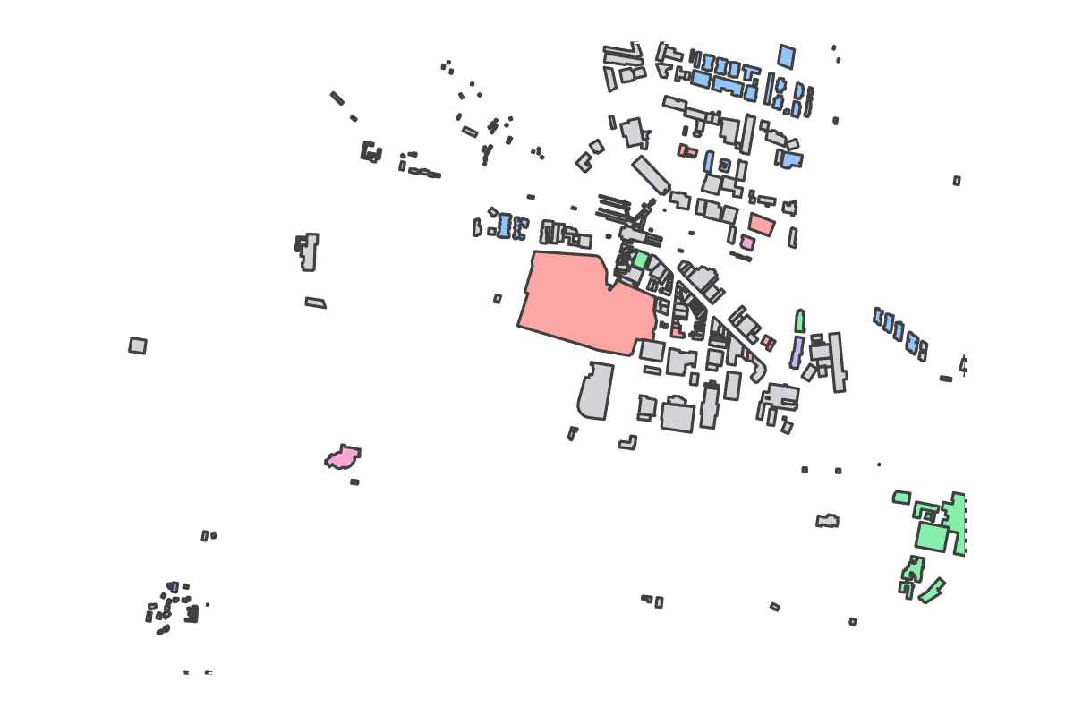 Program breakdown map