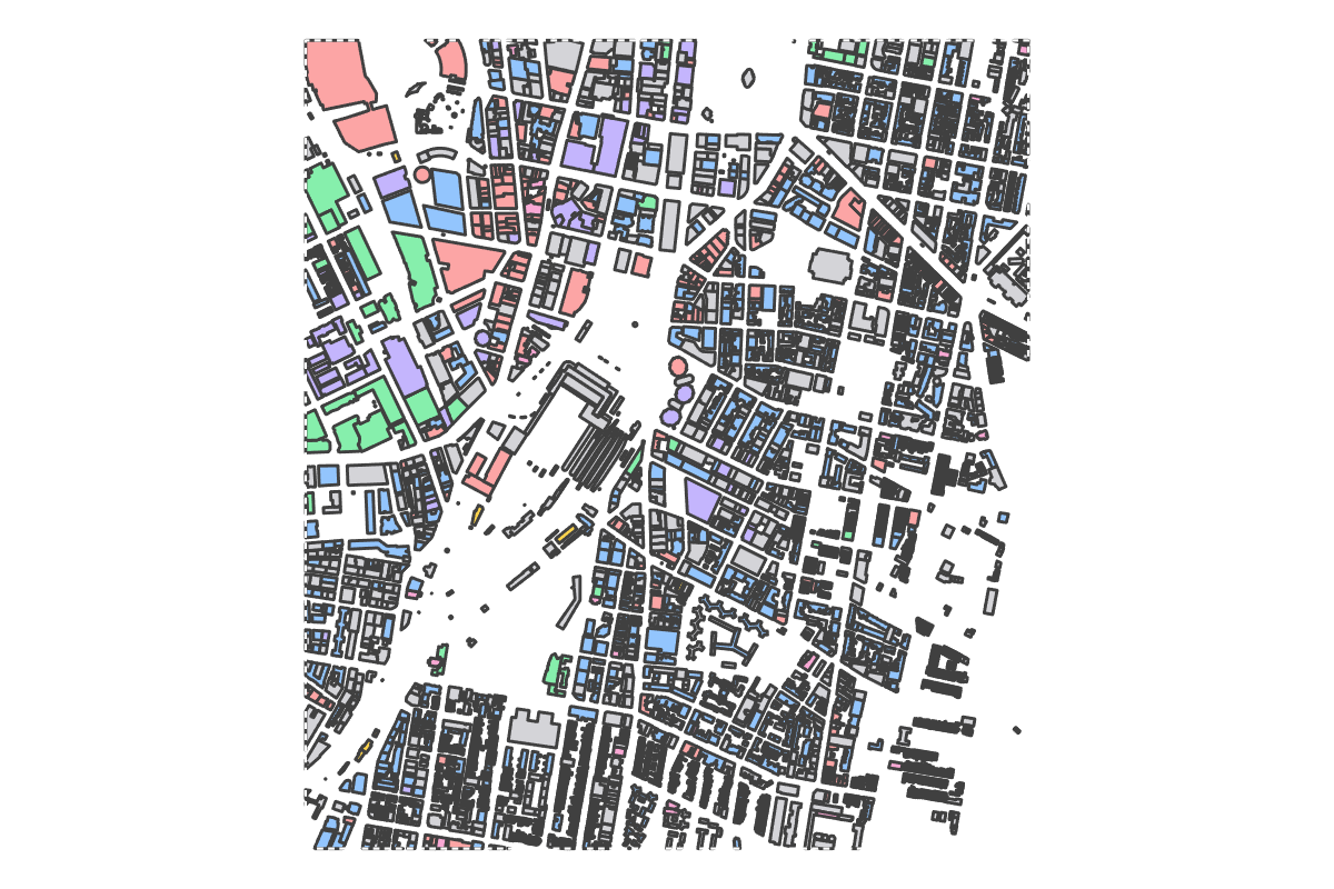 Program breakdown map