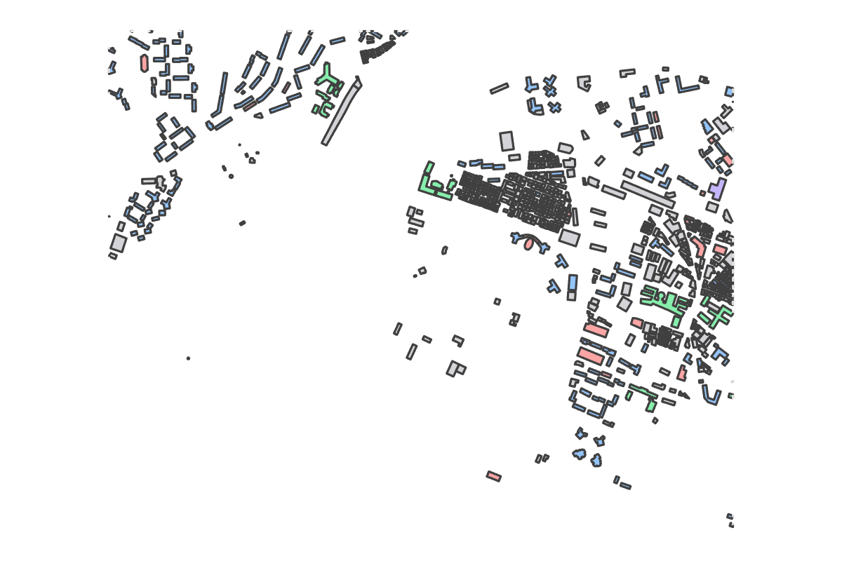 Program breakdown map