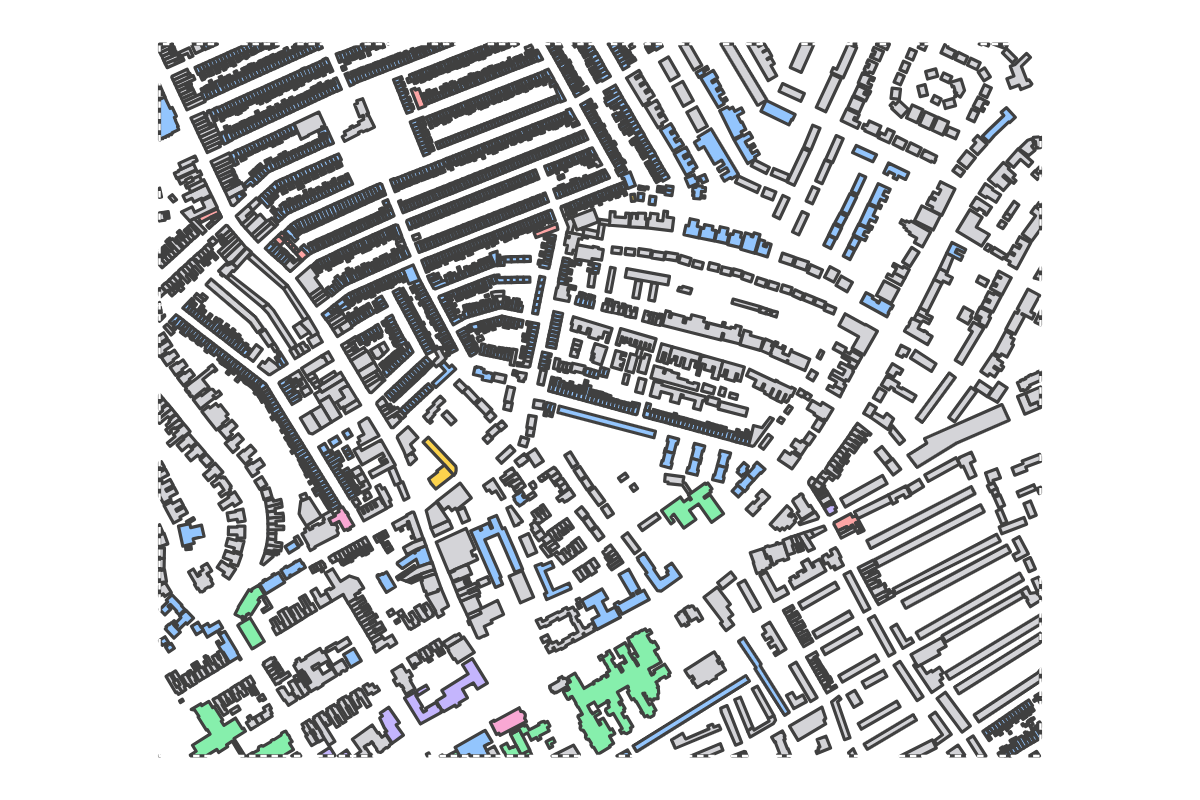 Program breakdown map