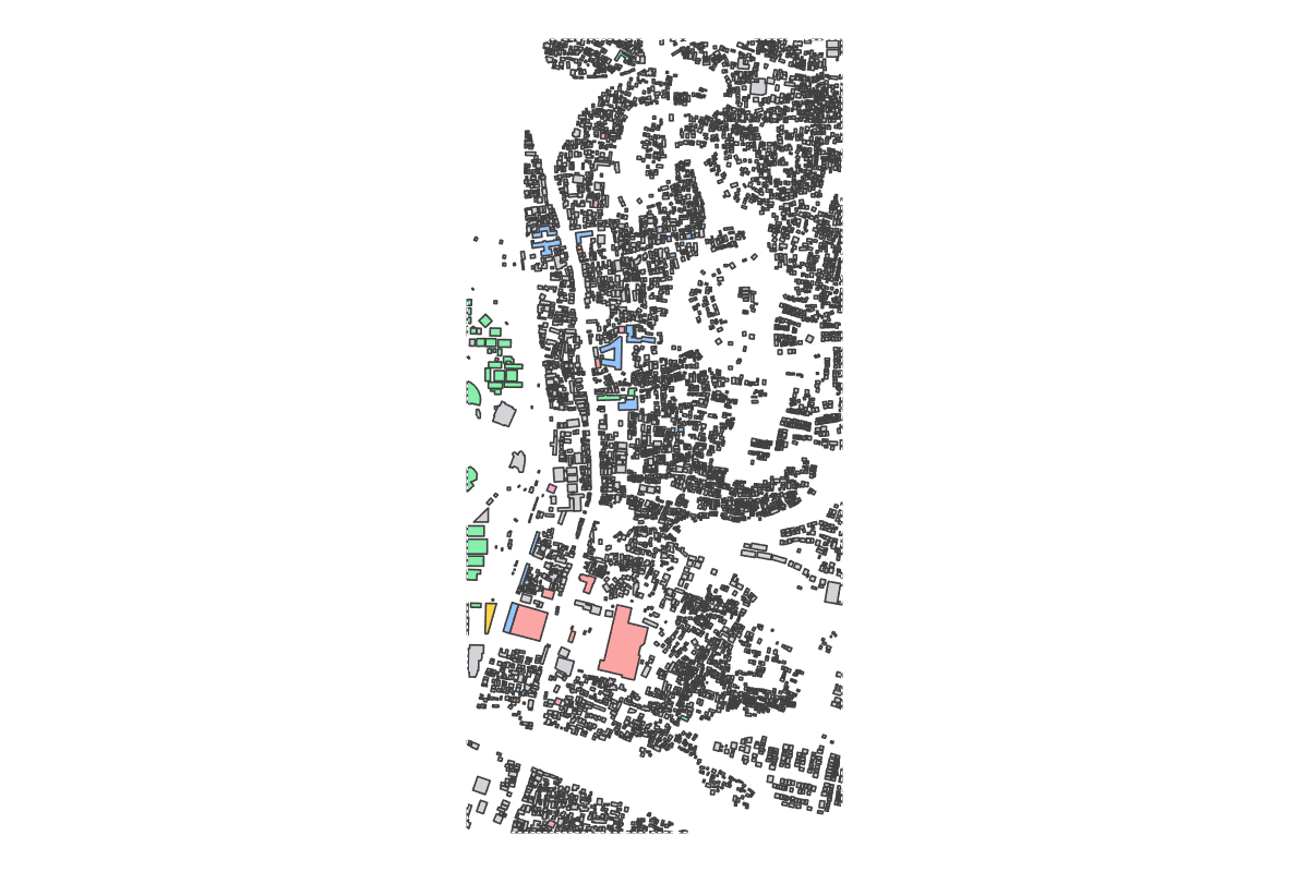 Program breakdown map