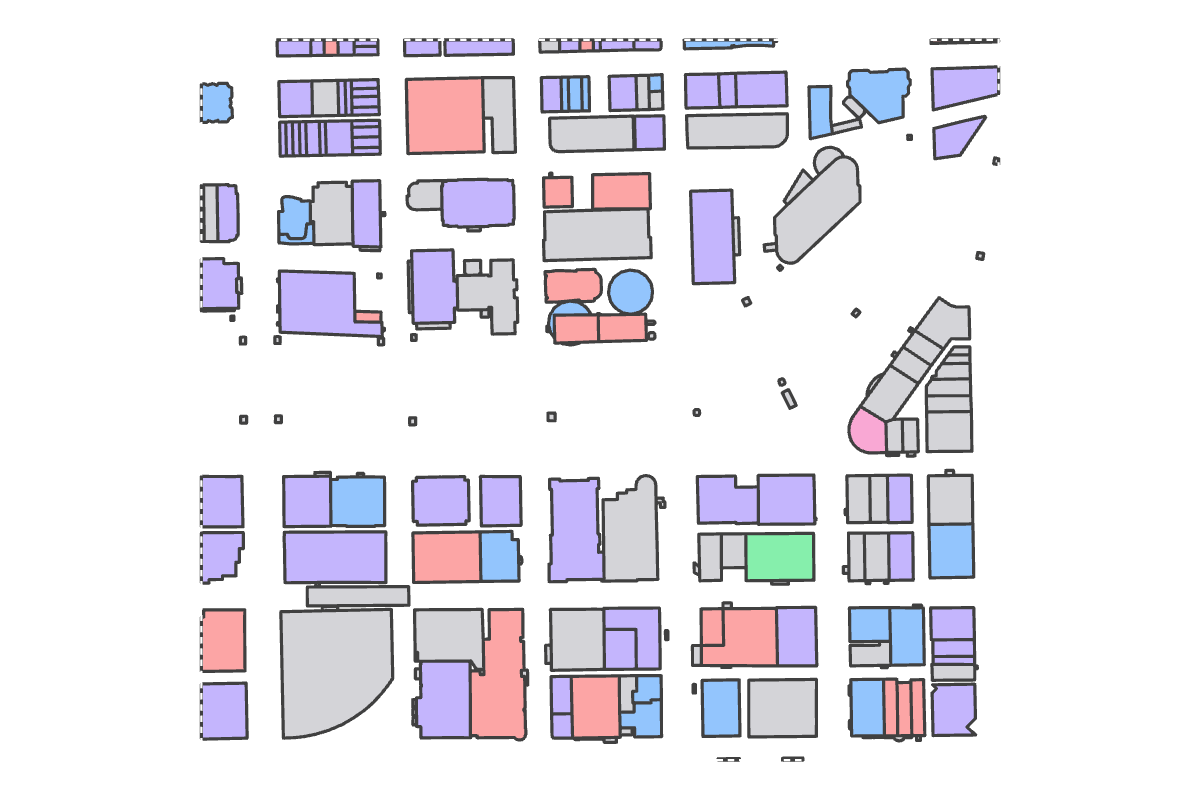 Program breakdown map