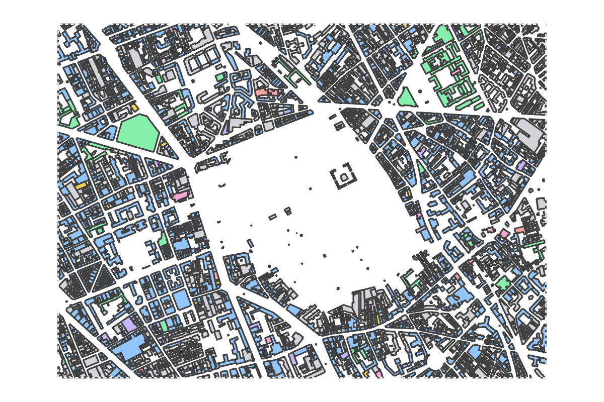 Program breakdown map