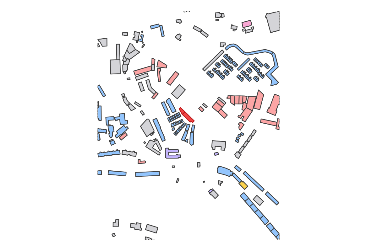 Program breakdown map