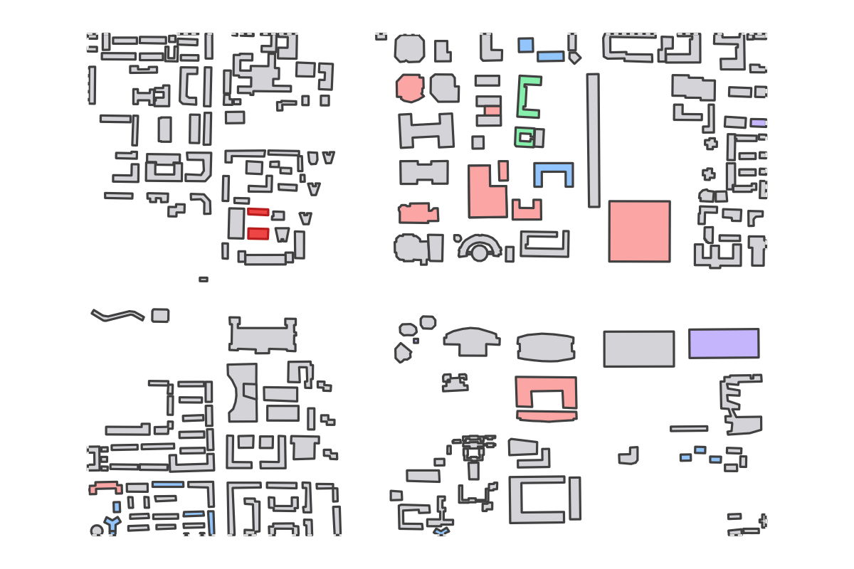 Program breakdown map