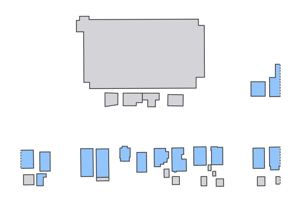 Program breakdown map