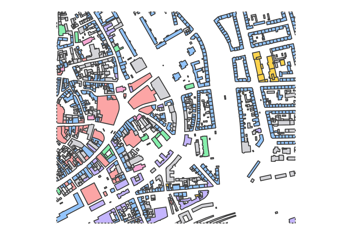 Program breakdown map