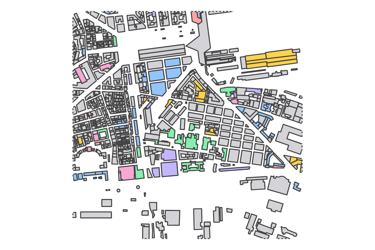 Program breakdown map