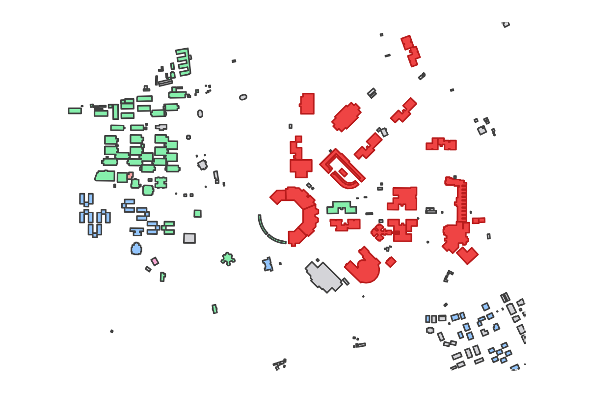 Program breakdown map