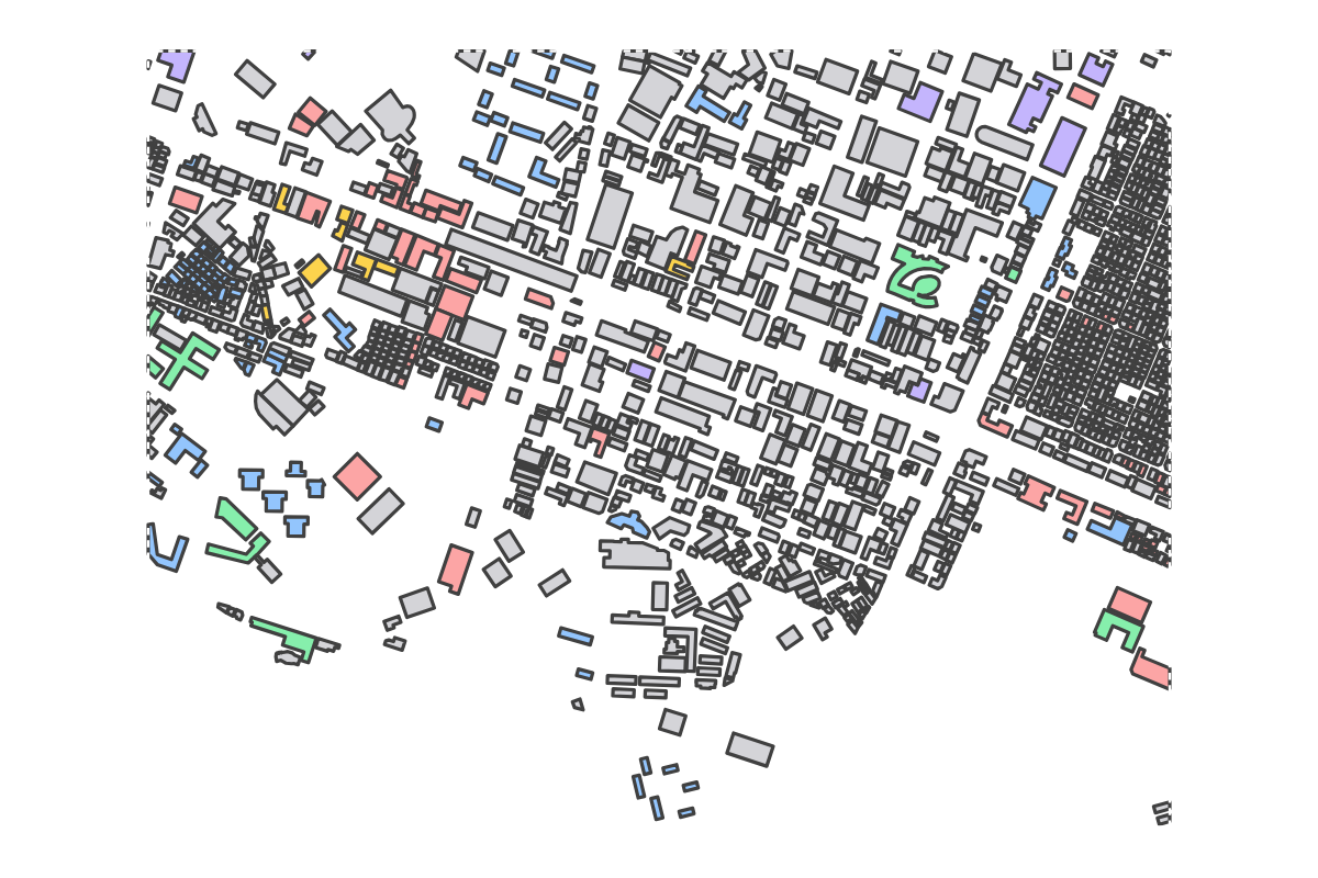 Program breakdown map