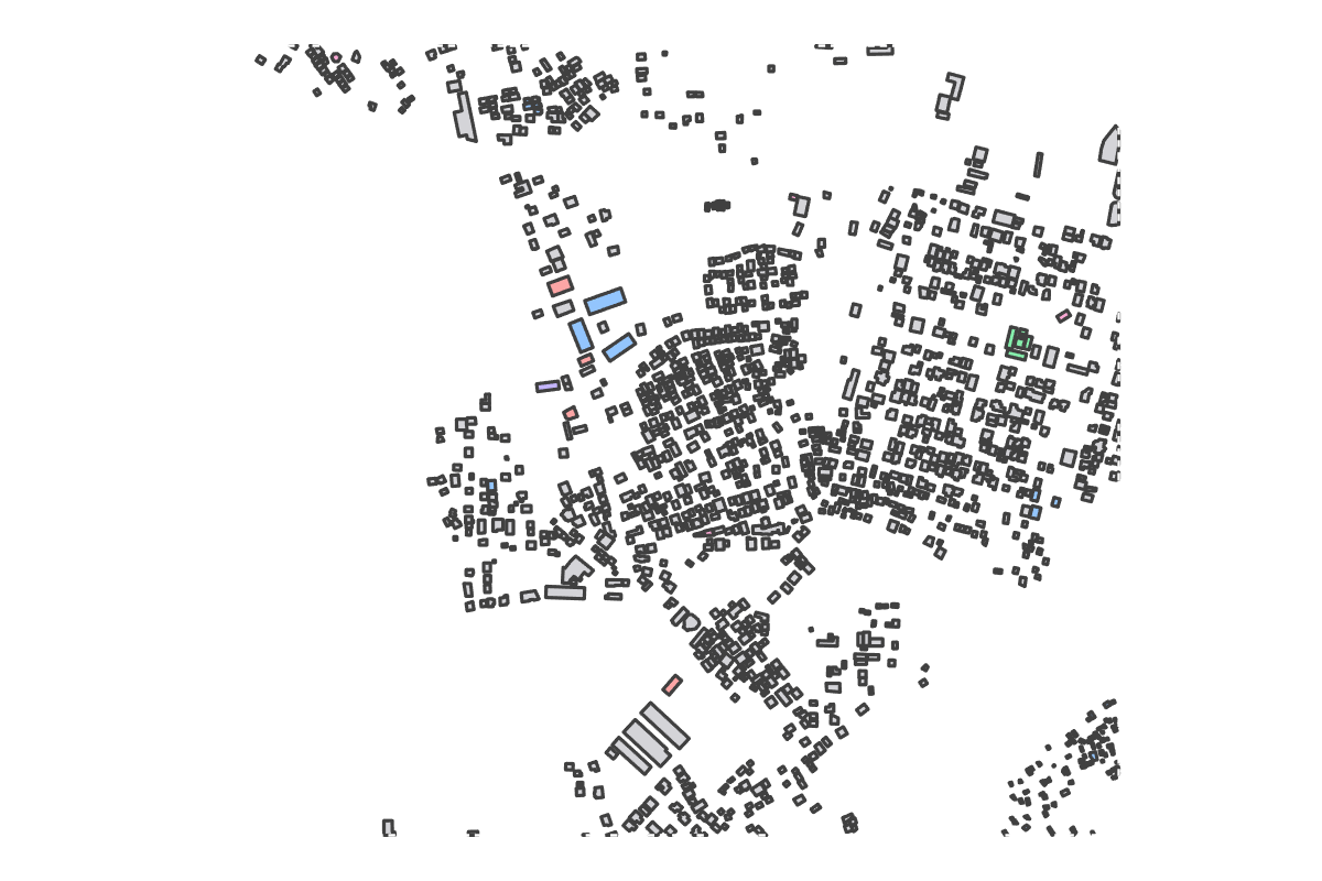 Program breakdown map