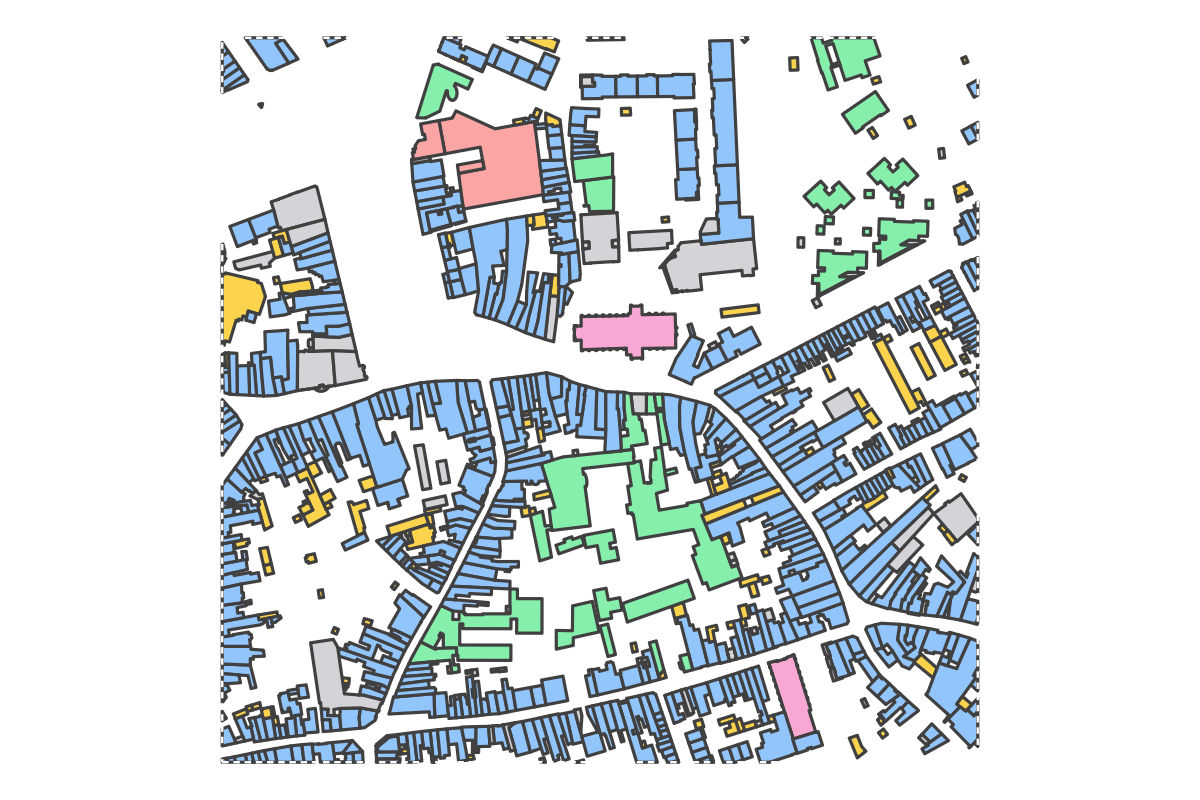 Program breakdown map