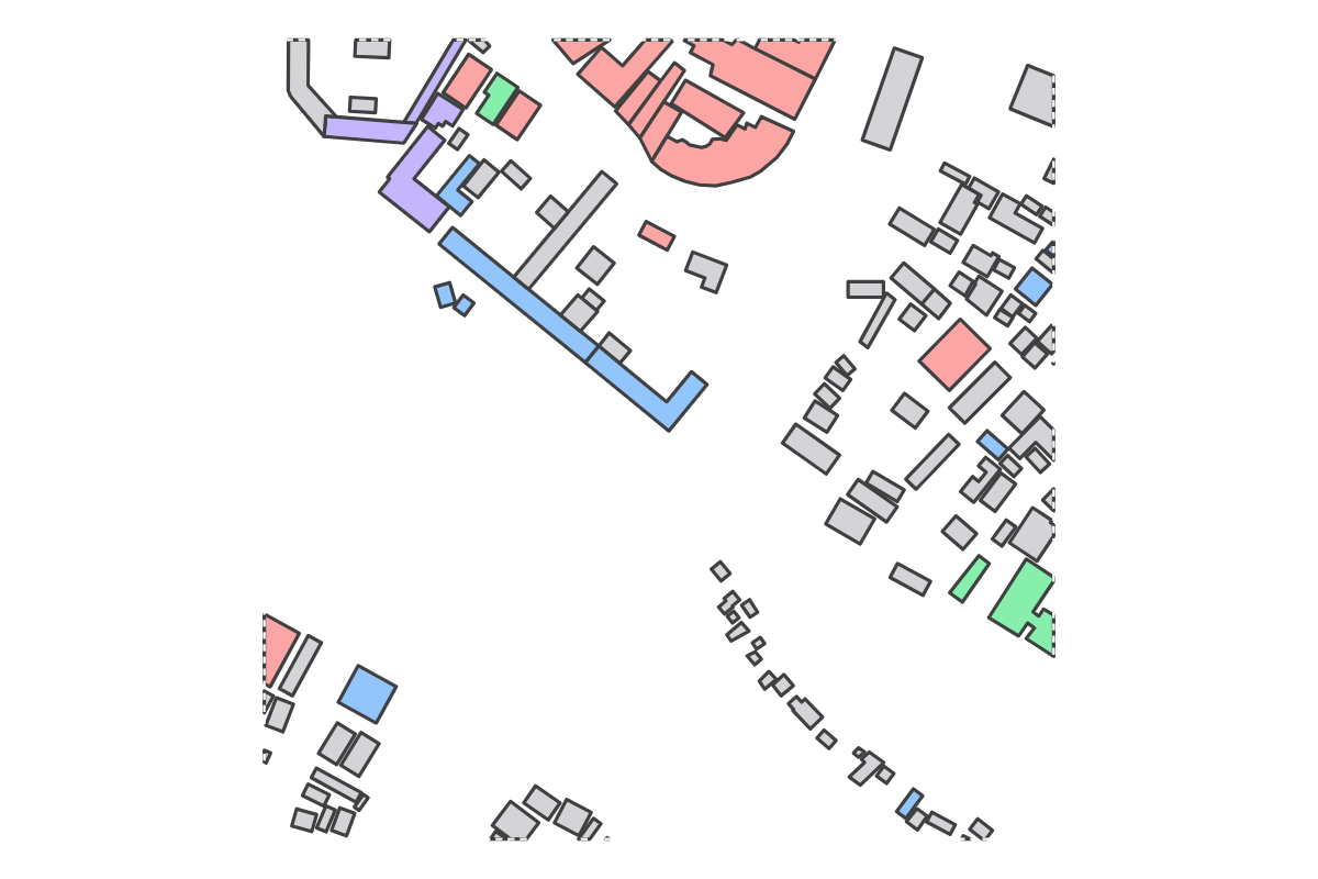 Program breakdown map