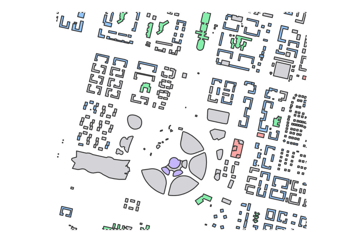 Program breakdown map