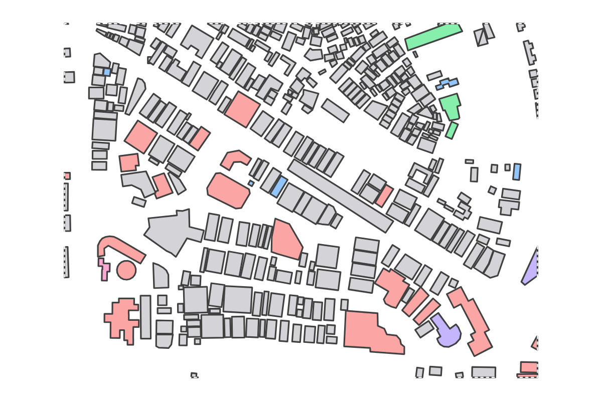 Program breakdown map