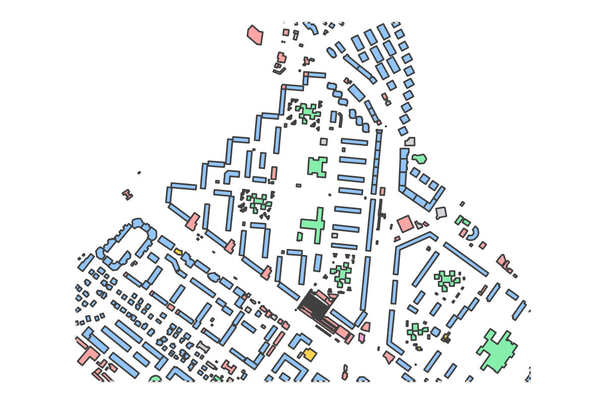 Program breakdown map
