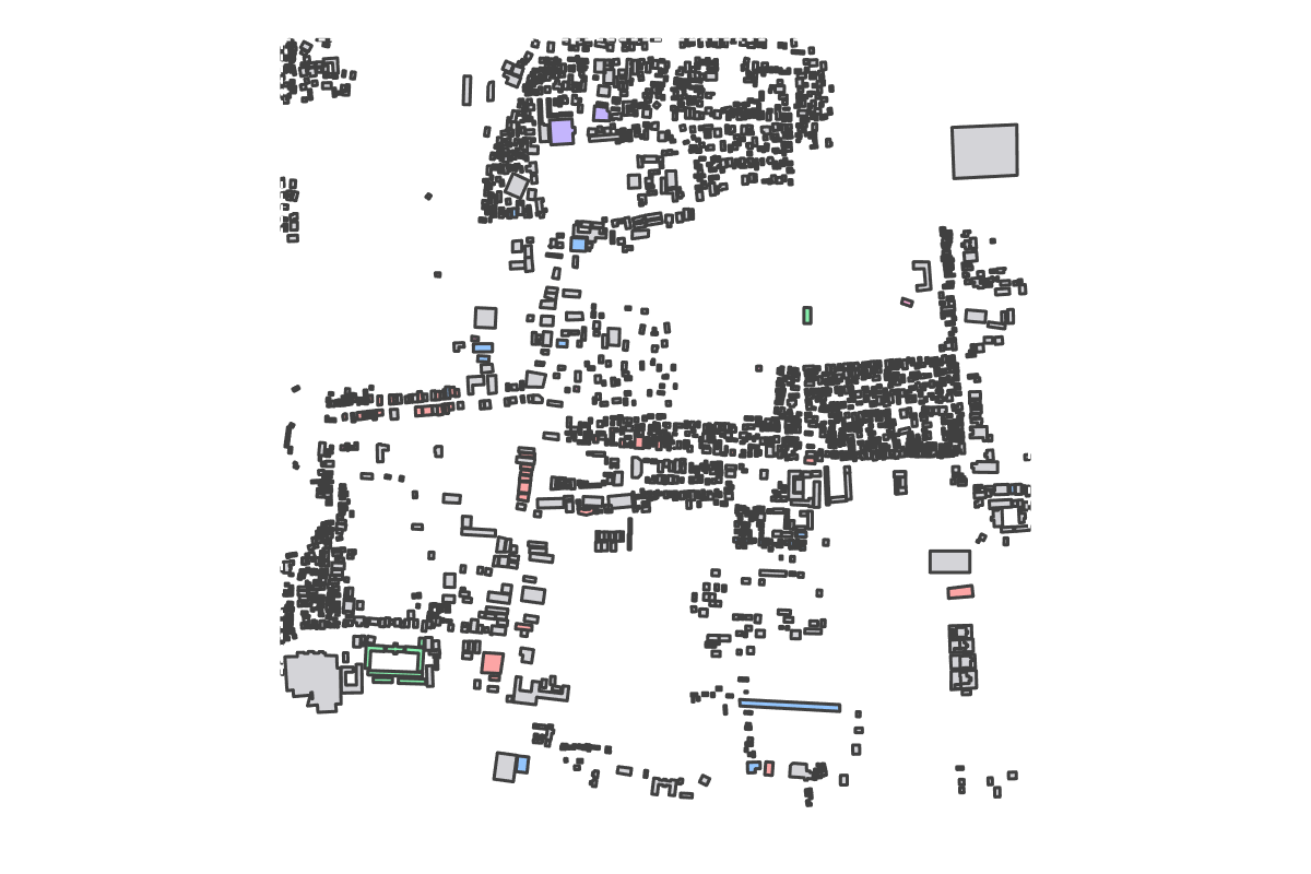 Program breakdown map