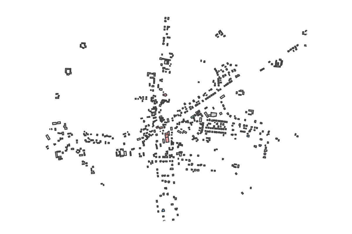 Program breakdown map