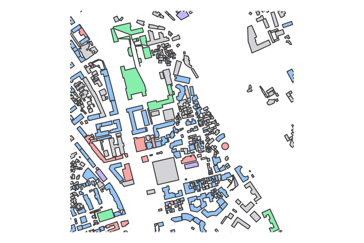 Program breakdown map