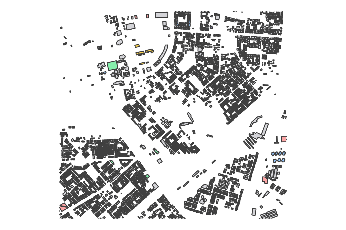 Program breakdown map