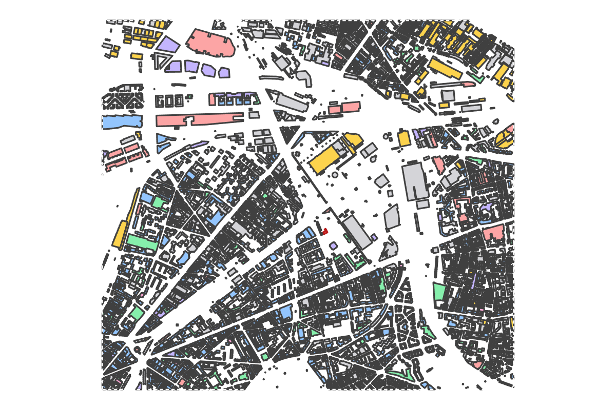 Program breakdown map