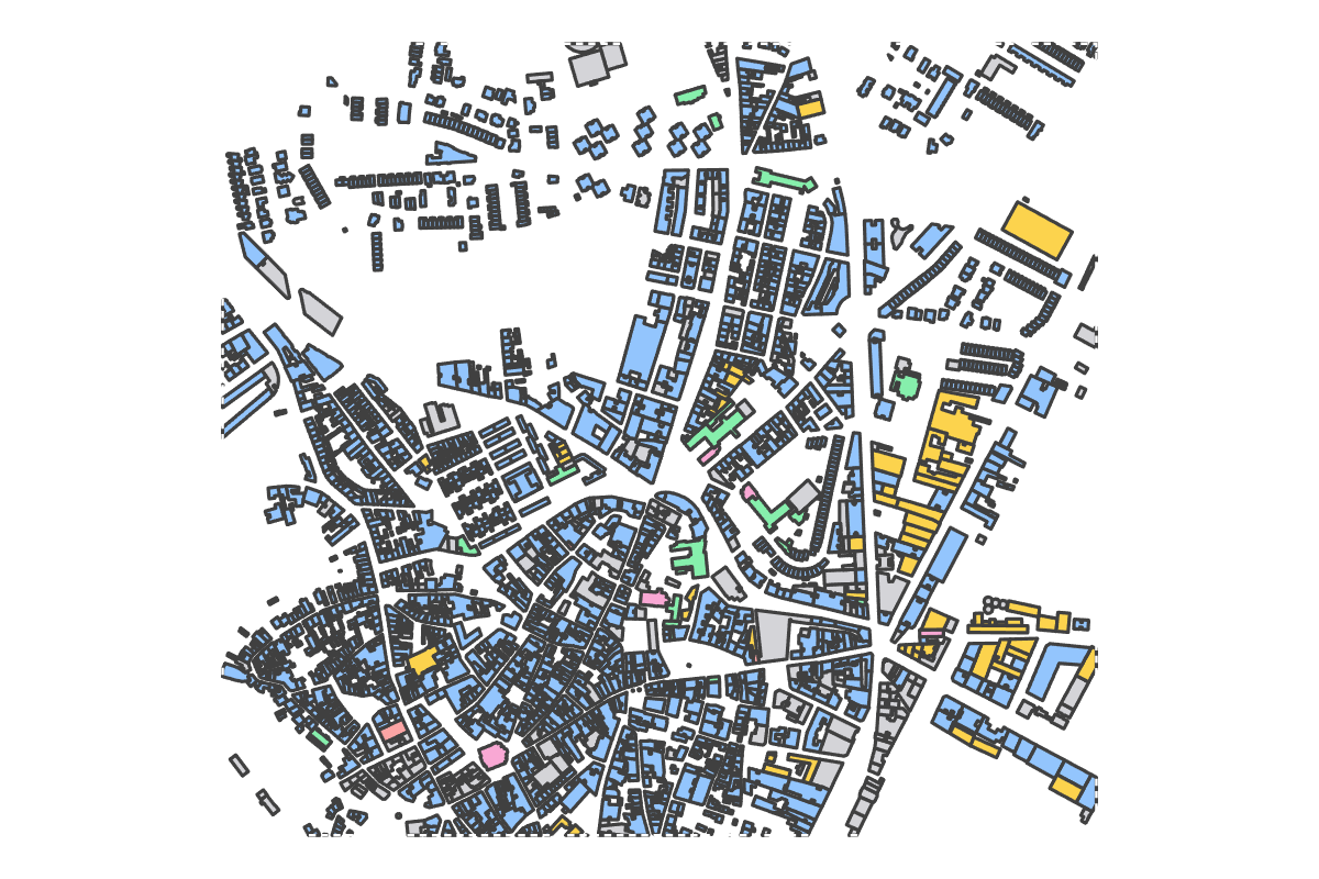 Program breakdown map