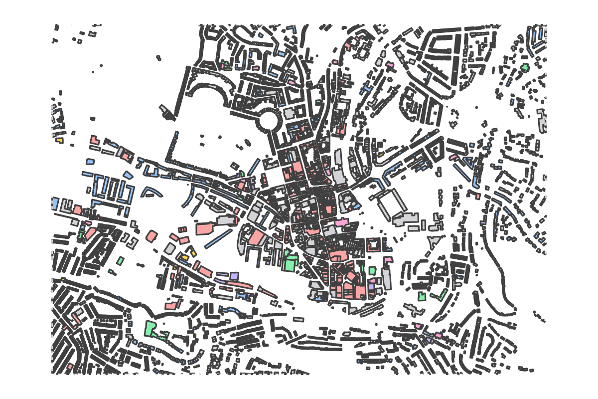 Program breakdown map