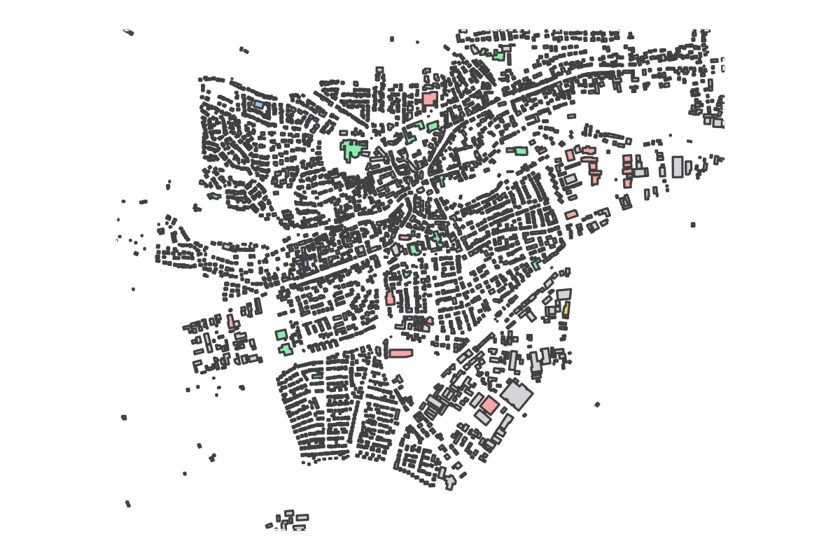 Program breakdown map