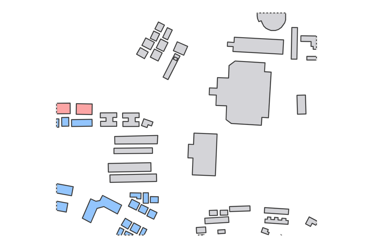 Program breakdown map