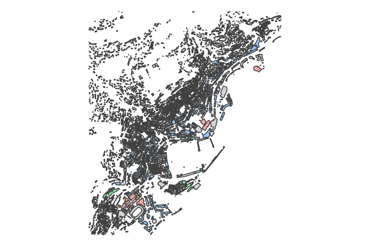 Program breakdown map