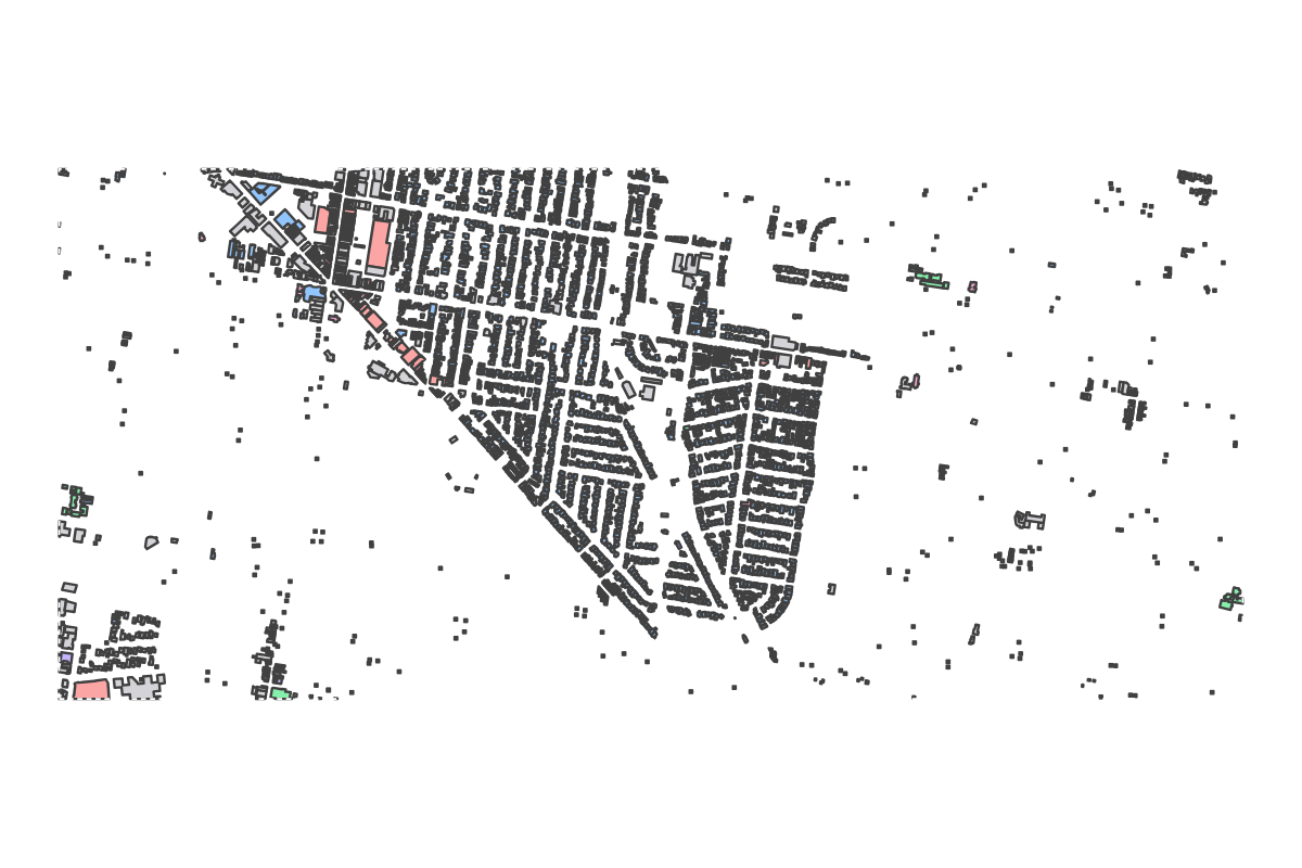 Program breakdown map