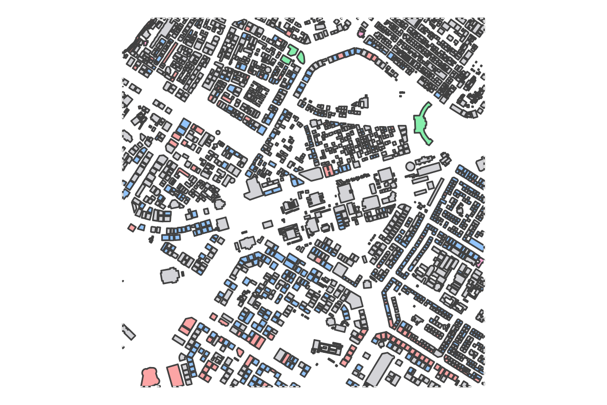 Program breakdown map