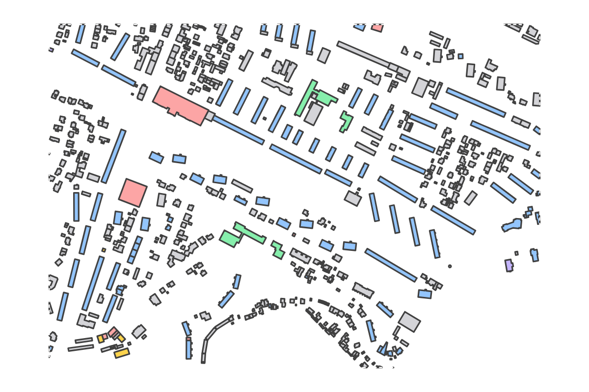 Program breakdown map